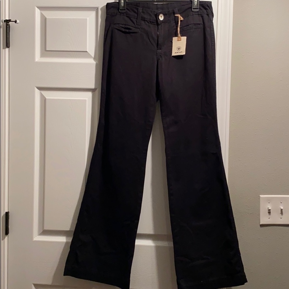 Ariat Ella Trouser Black twill 28L NWT
